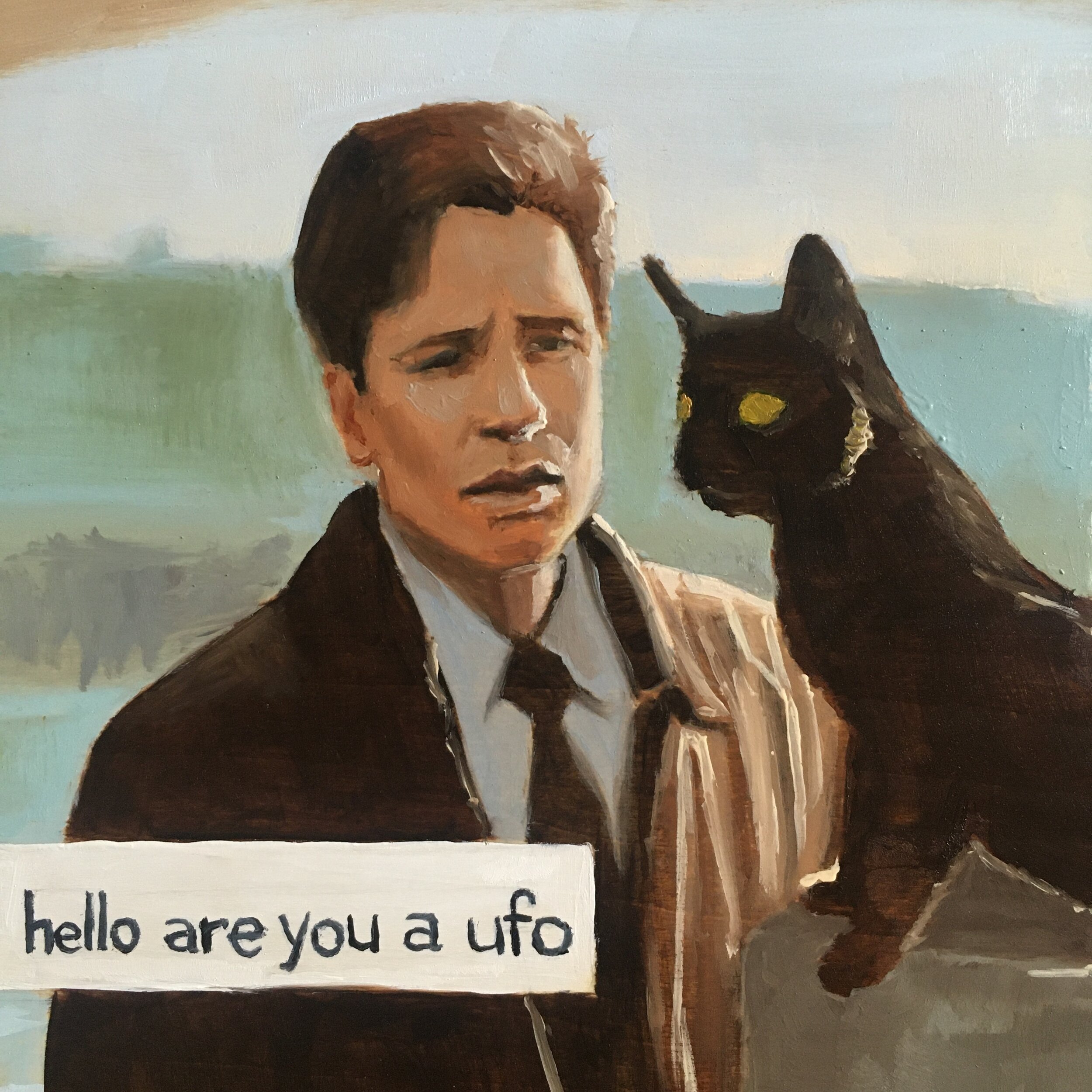 AVAILABLE- Hello are you a ufo? By Cecilia Calles