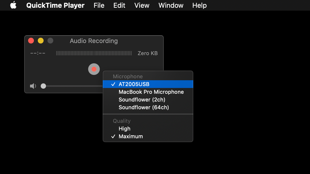 record audio from mac as mic