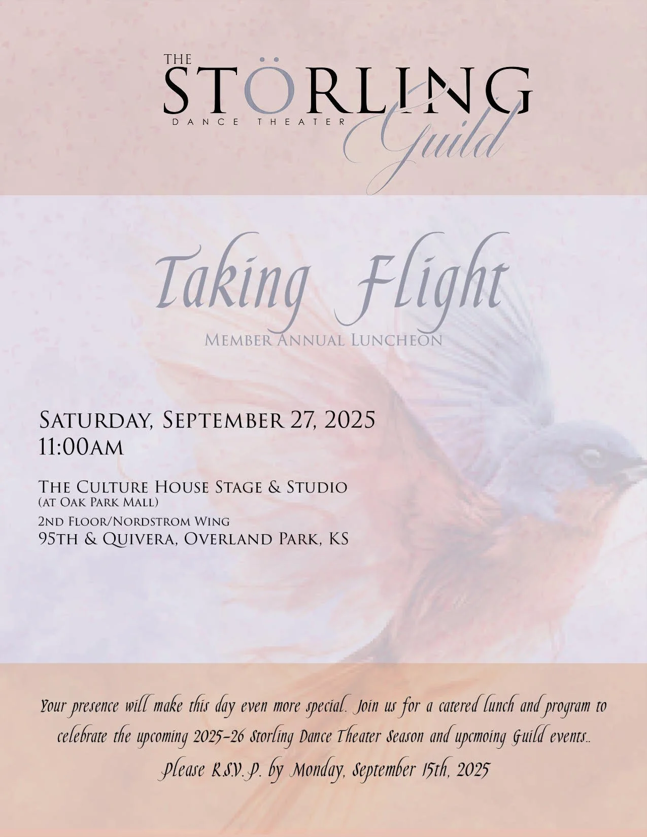 Störling Dance Theater Guild Luncheon