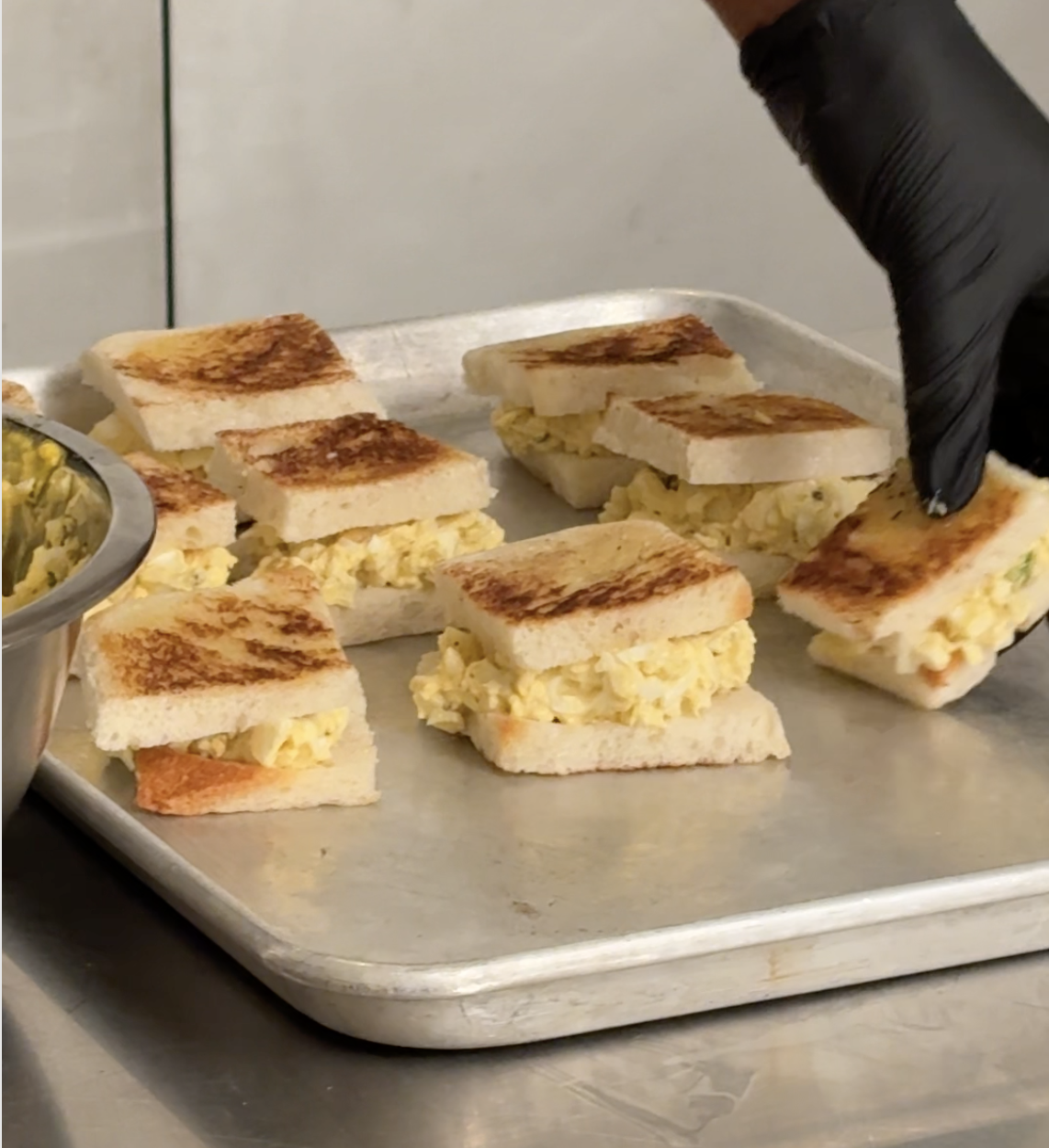 OLCF Snack Hour No. 2 — Egg Salad Sandwiches