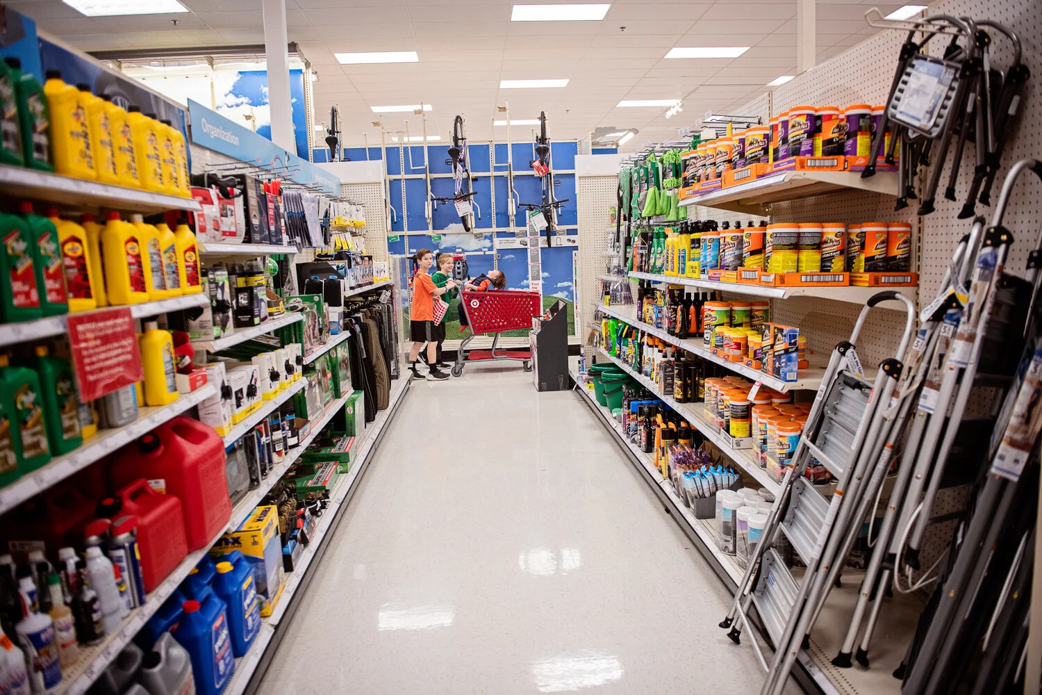 TARGET WITH A TODDLER
