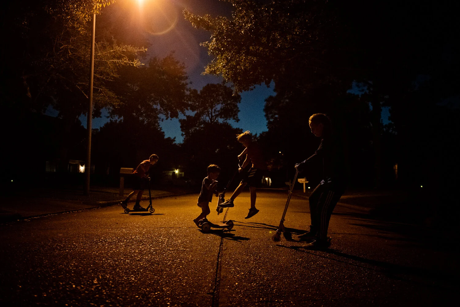 JUST SCOOTERING AROUND
