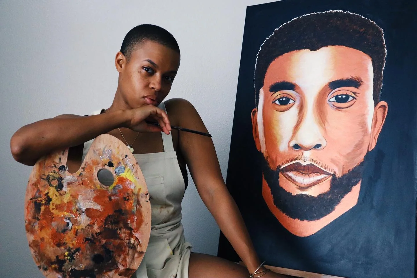 Haven&rsquo;t posted in a while...knee deep into work, and needed a break from all of the chaos. But the news of @chadwickboseman shook me. Yes he portrayed T&rsquo;Challa, but he represented so many of our real life heroes on screen. He lived a priv