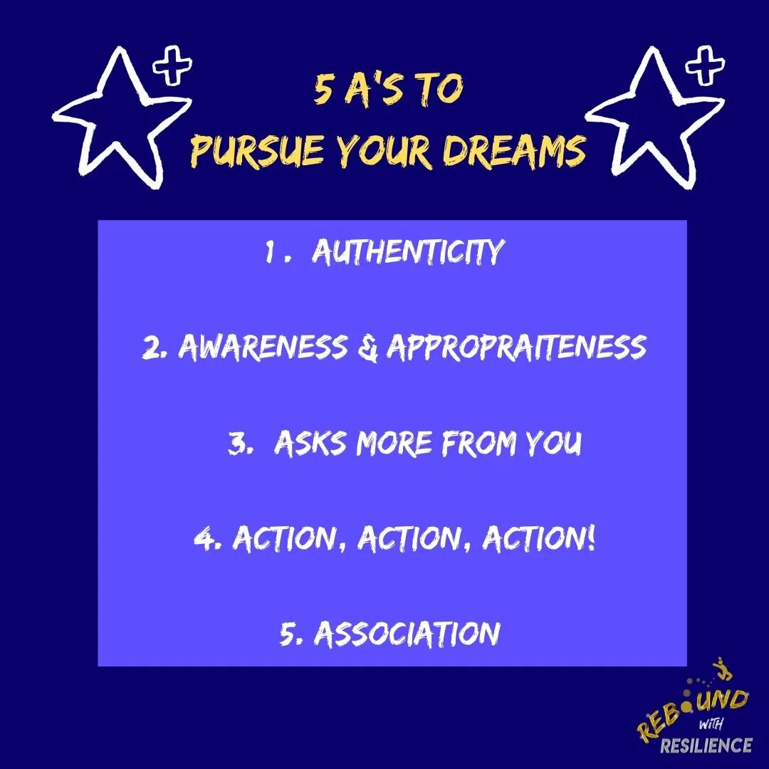HOW to Pursue your DREAMS (5A framework)