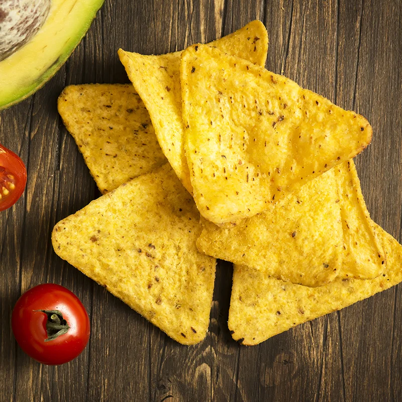 Americano Unfried Yellow Corn Chips 1/4 Cut