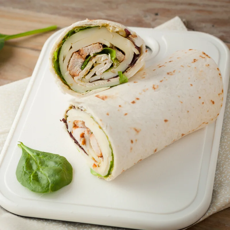 Frozen Flour Tortilla Wraps 16.5cm (6.5")
