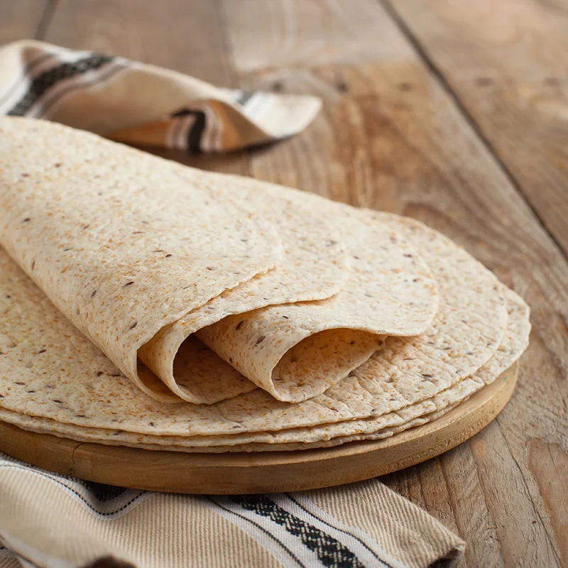 Frozen Whole Wheat Tortilla Wraps 30cm (12")