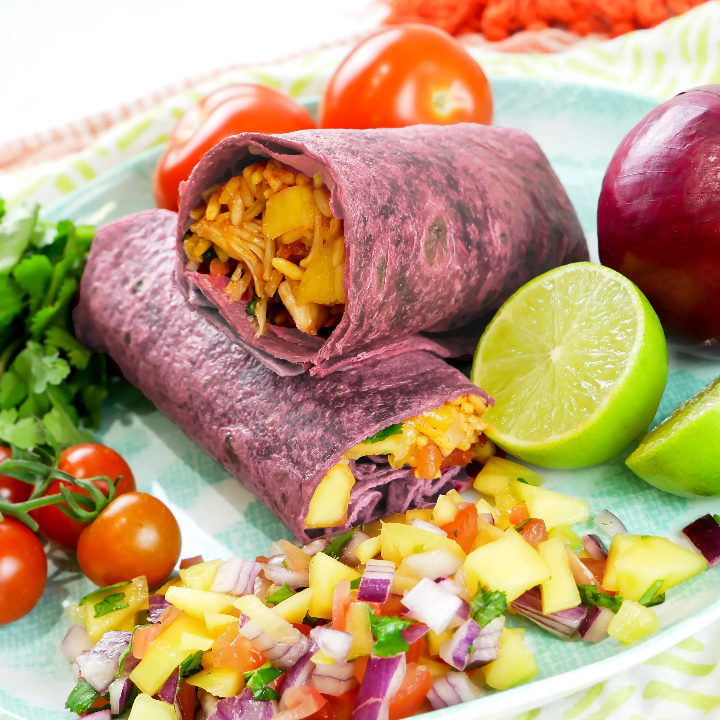 Ambient Beetroot Tortilla Wraps 30cm (12")