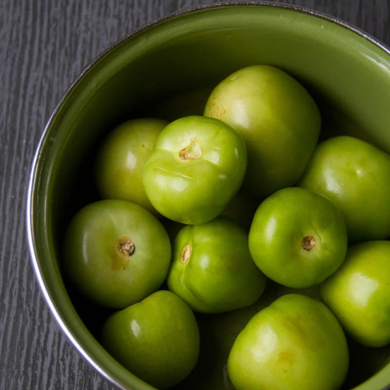 Whole Green Mexican Tomatillo