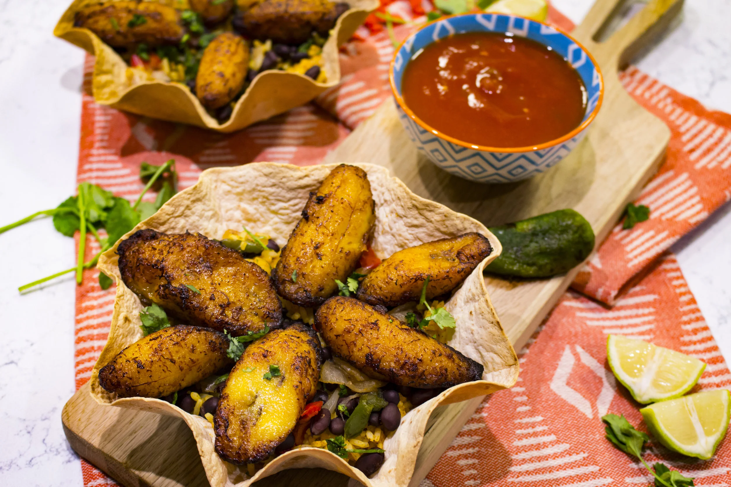 Plantain Tortilla Bowl