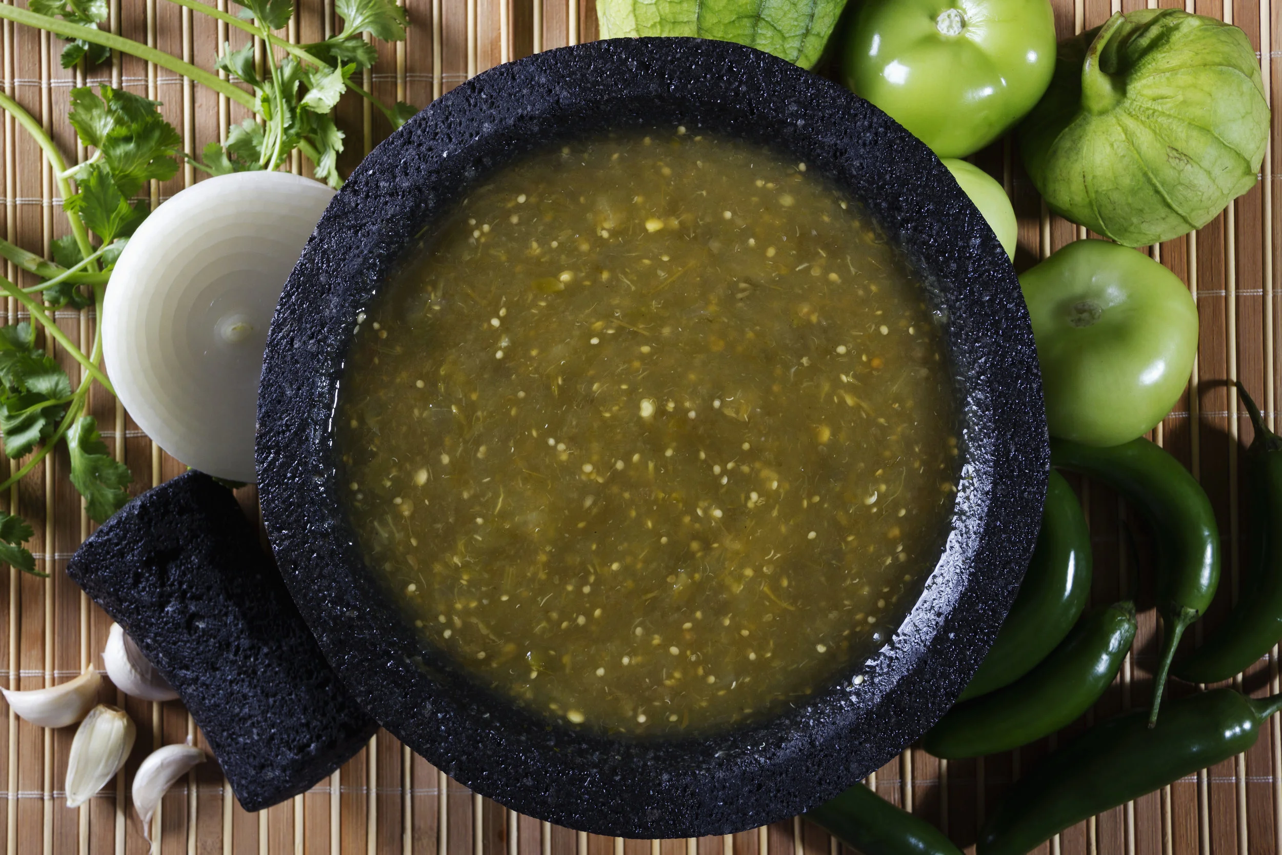 Fire Roasted Tomatillo Salsa