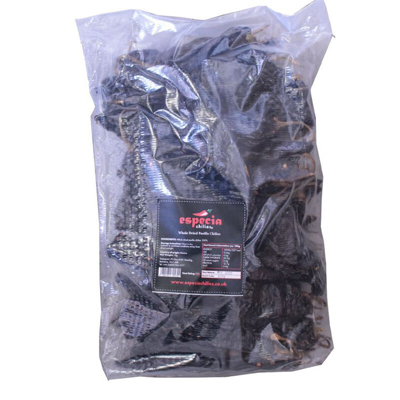 Whole Dried Pasilla Chilies
