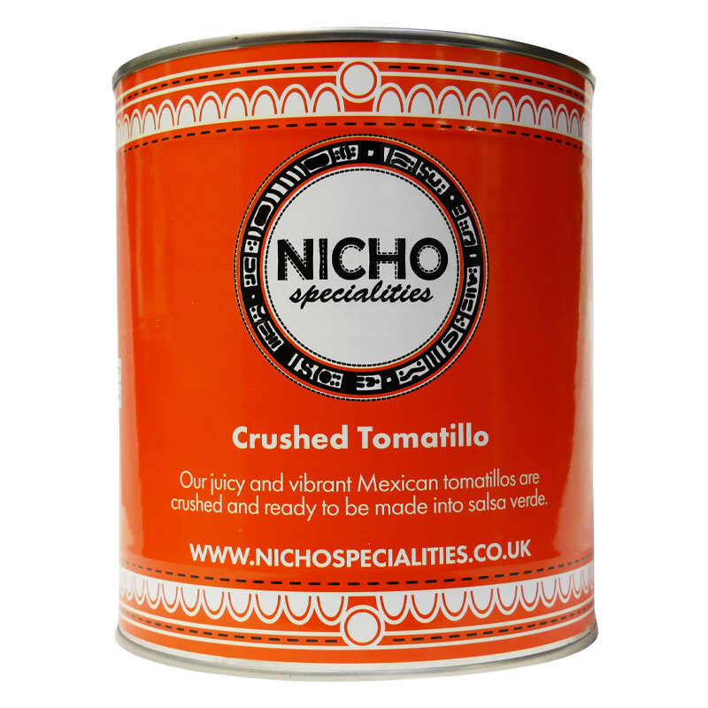 Crushed Green Mexican Tomatillo