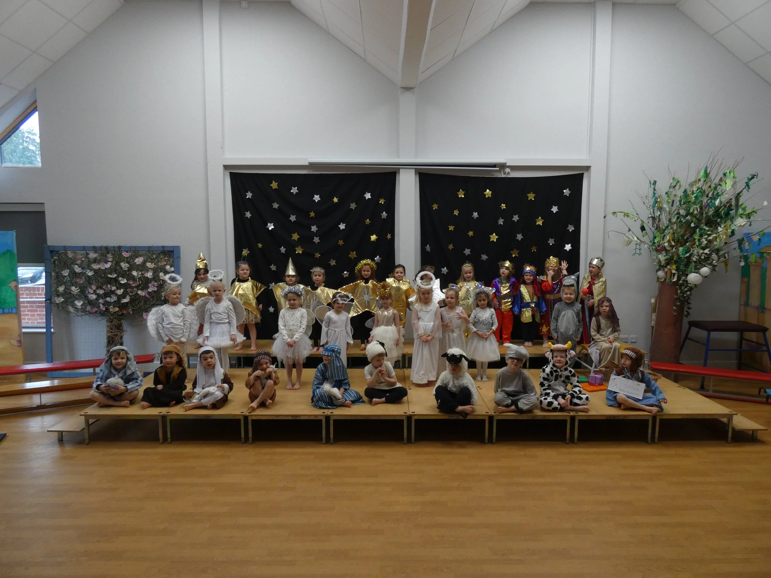 Rabbits &amp; Squirrels Nursery Rhyme Nativity