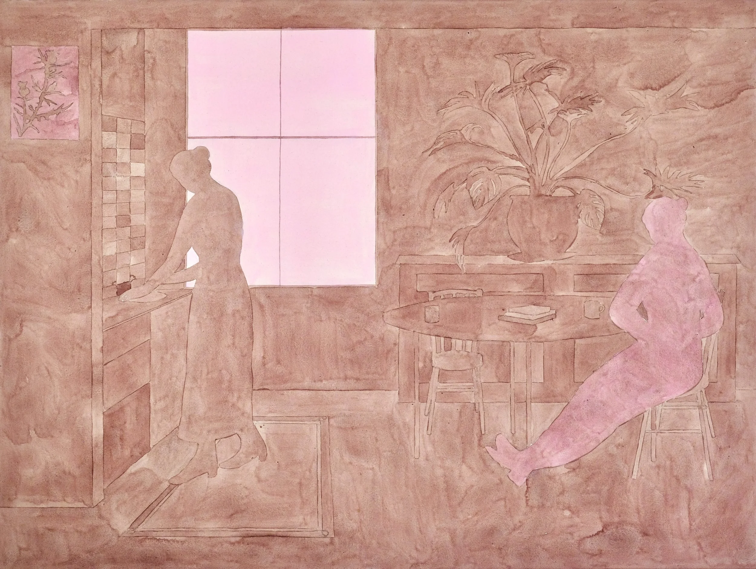  Let’s be Kind to Ourselves Acrylic on canvas 120 × 90 cm  2025 