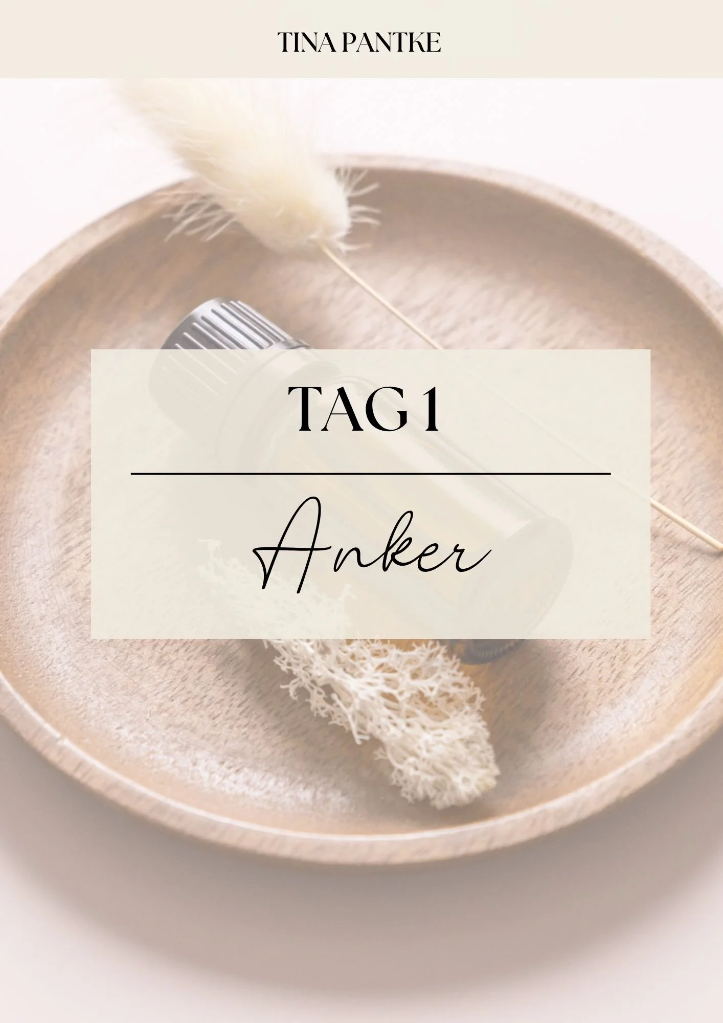 Tag 1 - dein Öl, dein Anker