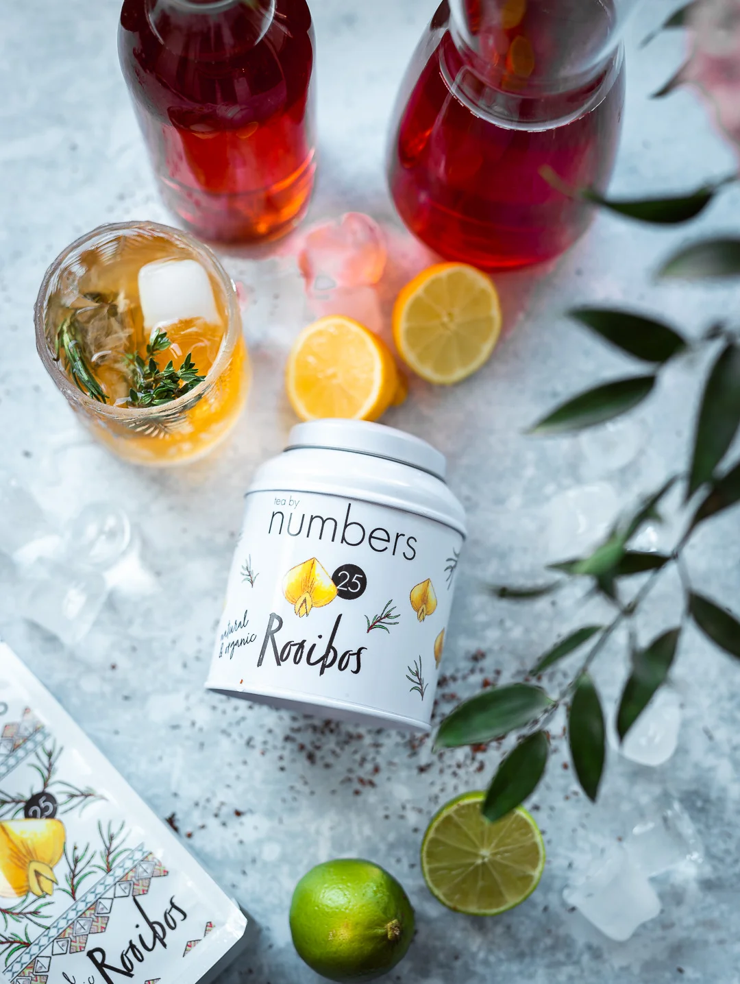 Food Product Photography - Kamile Kave - Ice Tea Rooibos Tea By Numbers .jpg