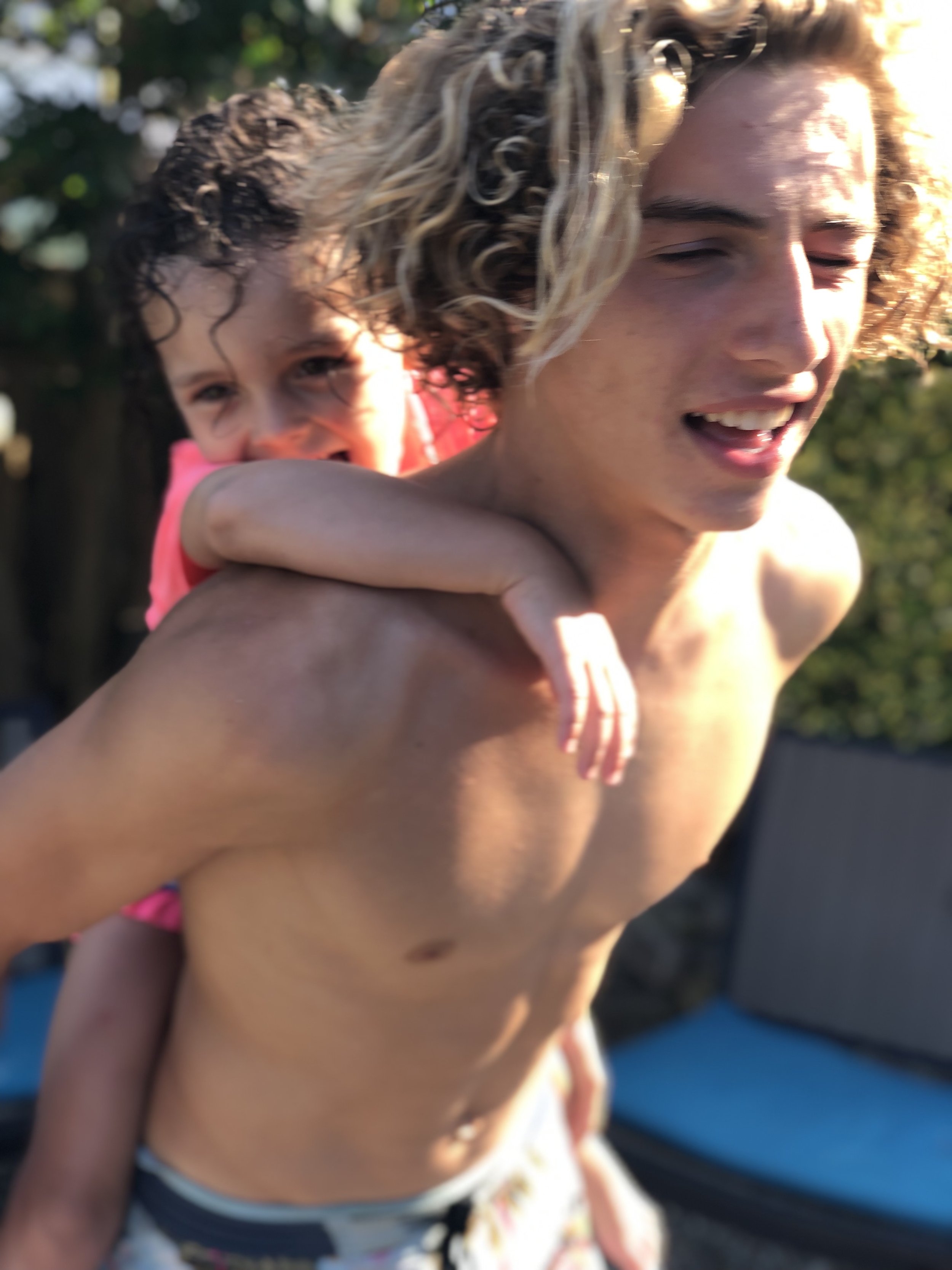 hanging with lil cuz 