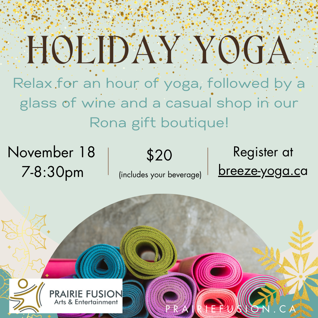 Holiday Yoga in the Gallery