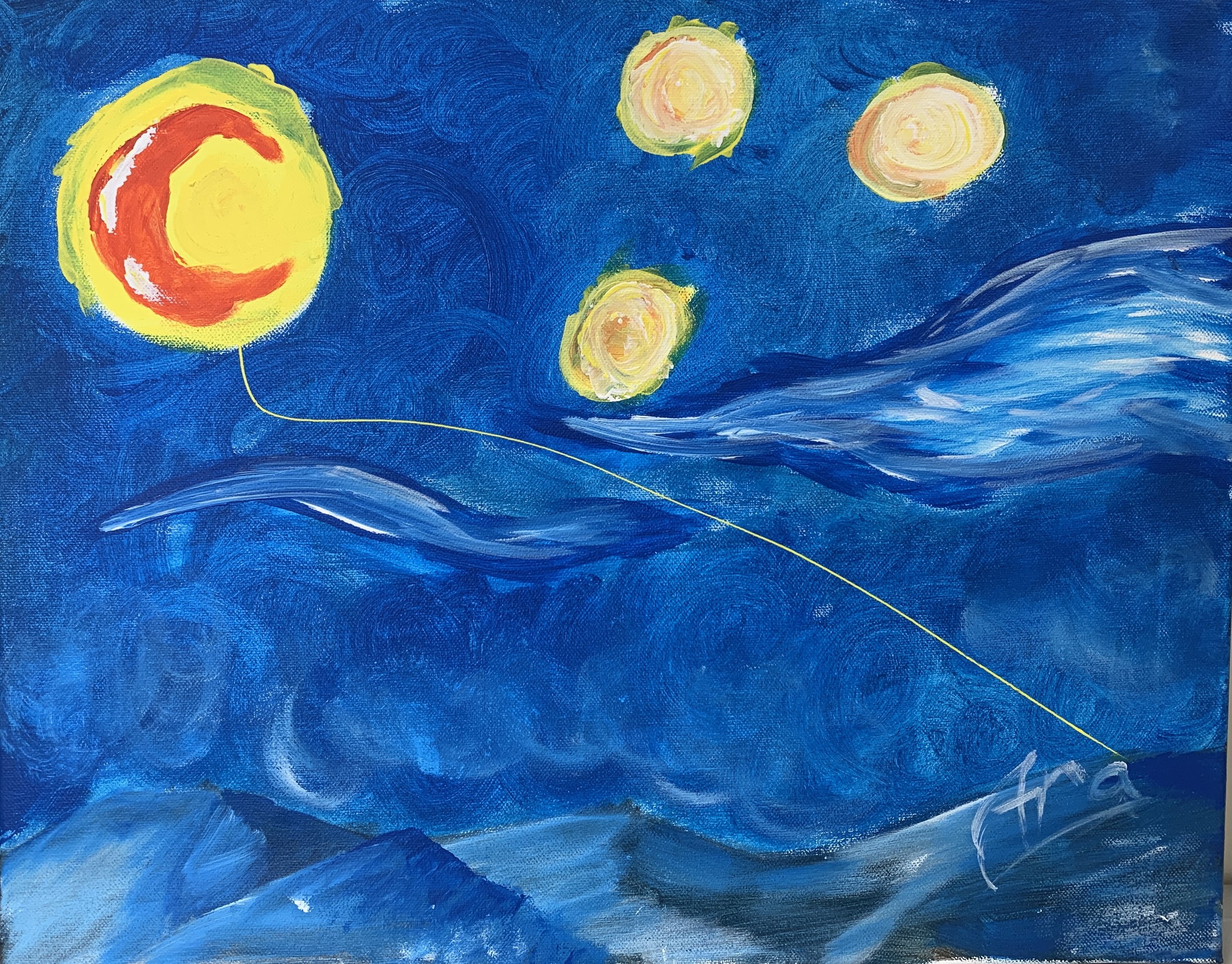 Painting #5 - Ara Bhela