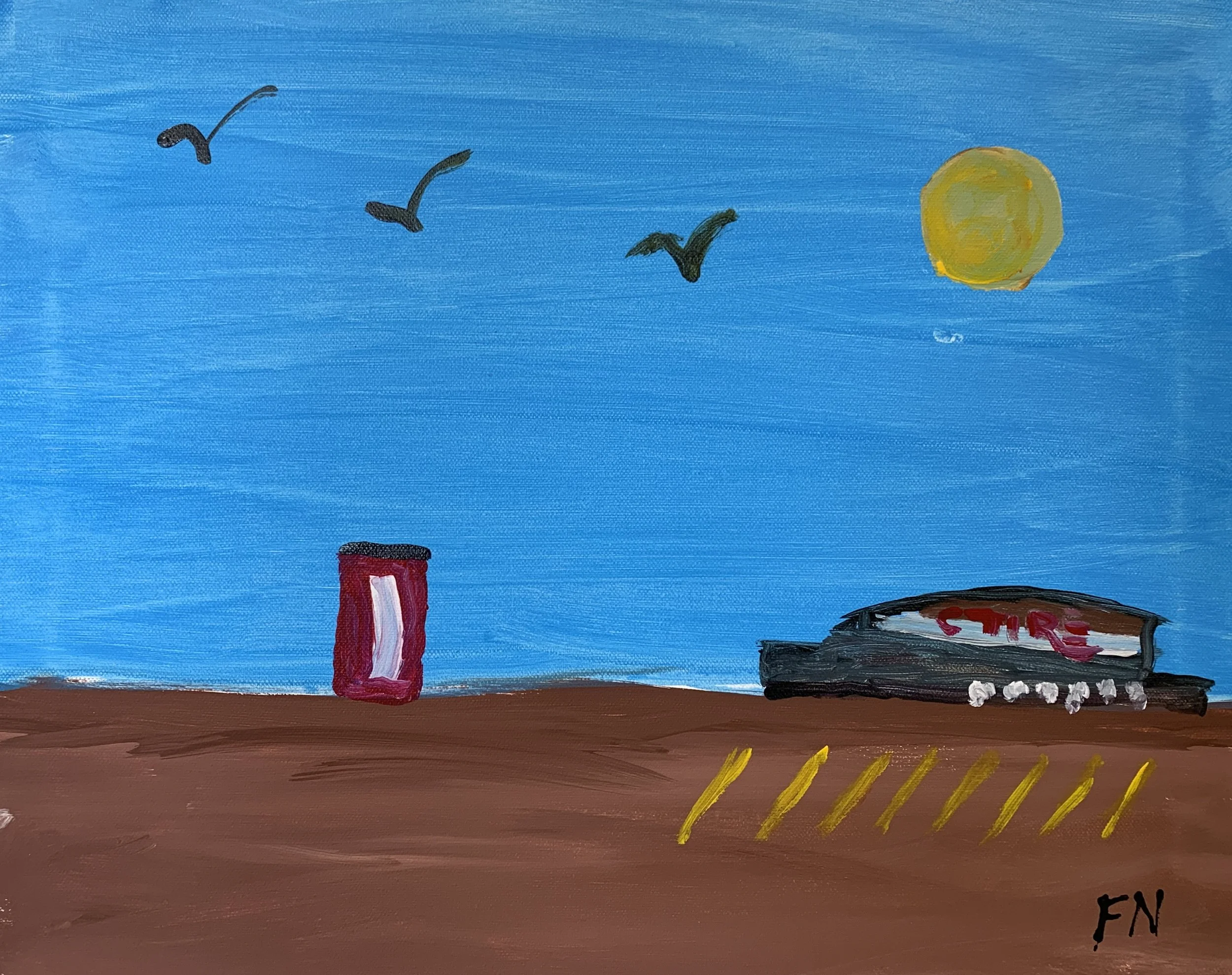 Painting #4 - Farron Nicholls