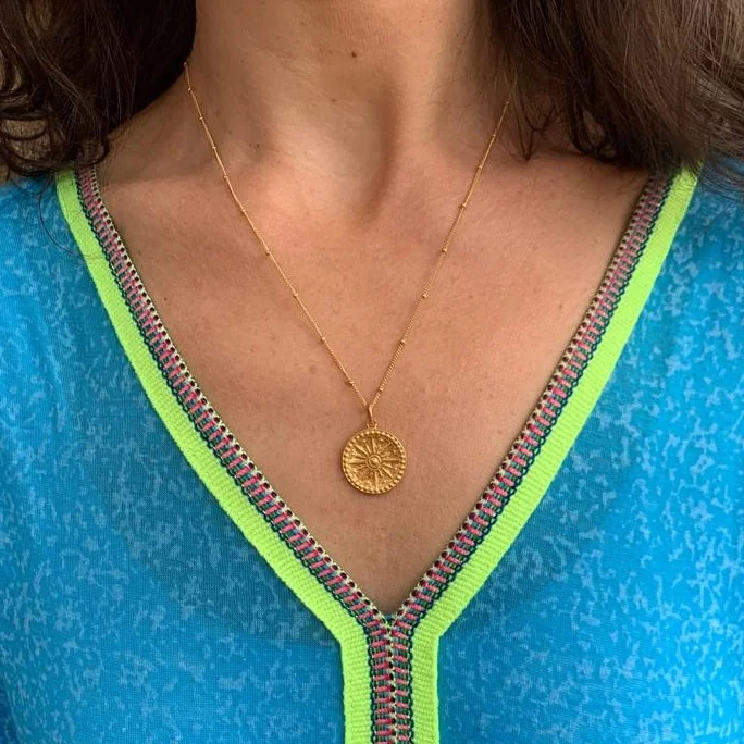 The North Star necklace — Clea Silk