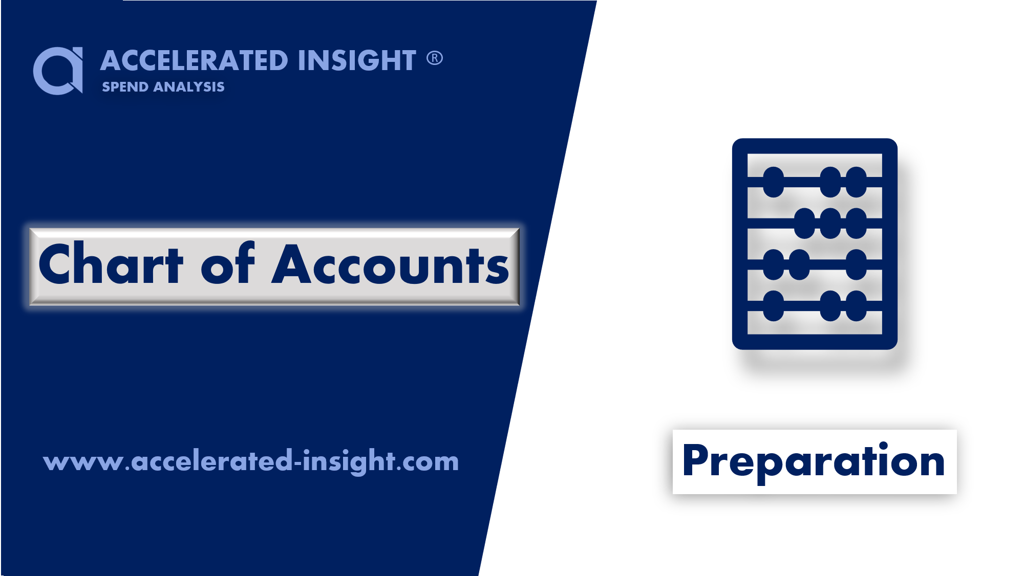 Chart of Accounts : Spend Analysis
