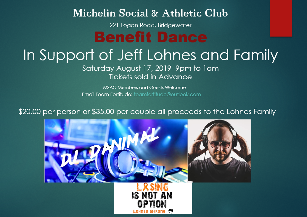 Fundraising Dance - Jeff Lohnes