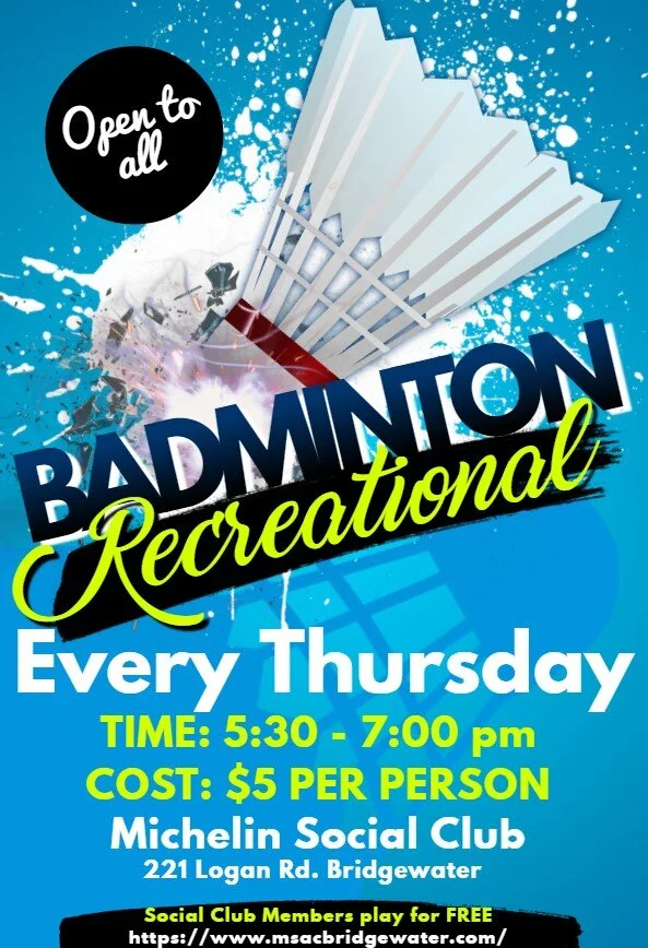 Drop In Badminton