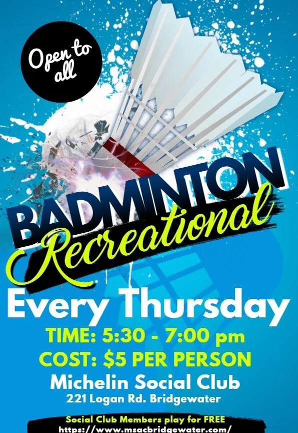 Drop In Badminton