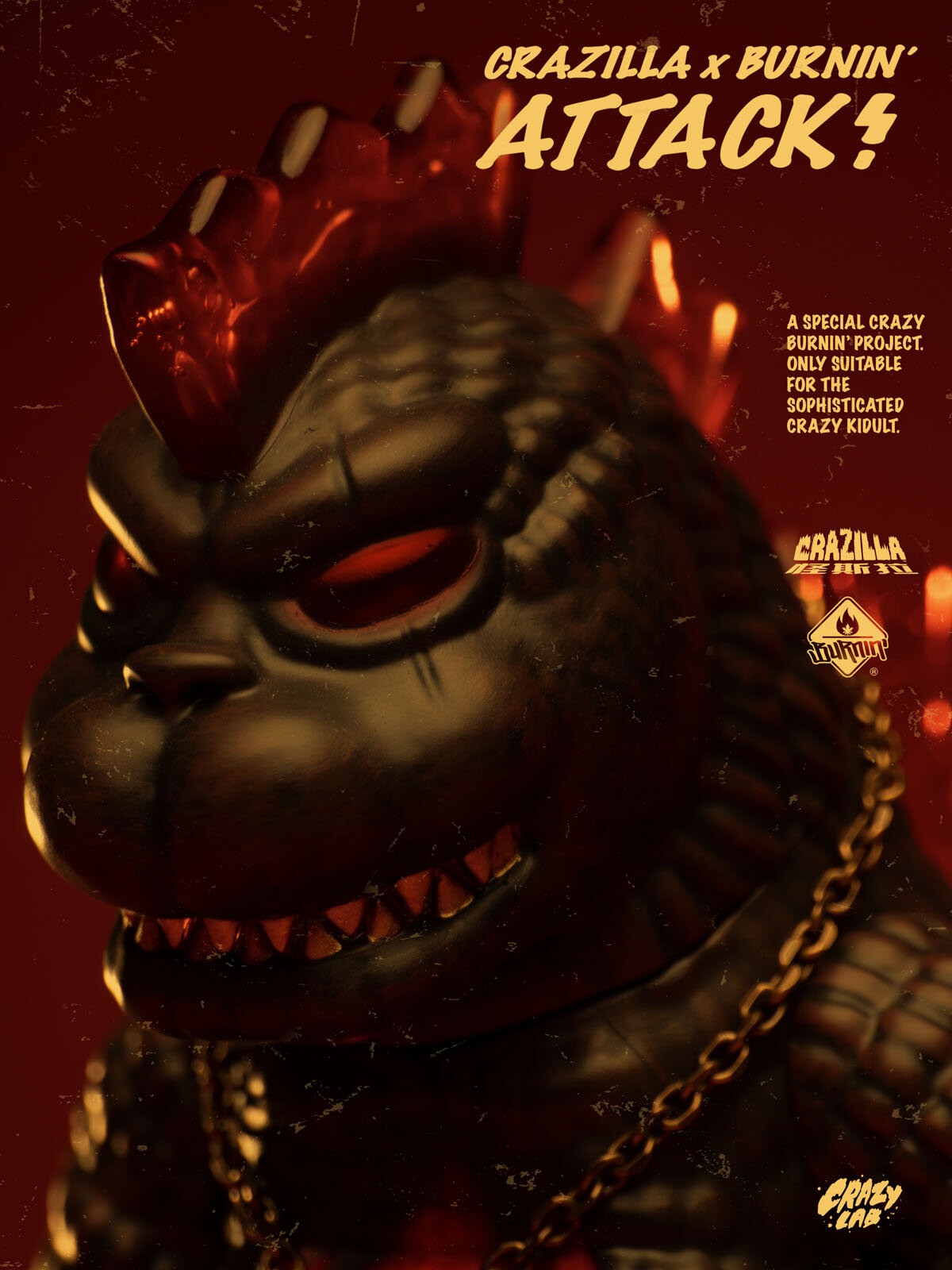  Crazilla x Burnin' Attack