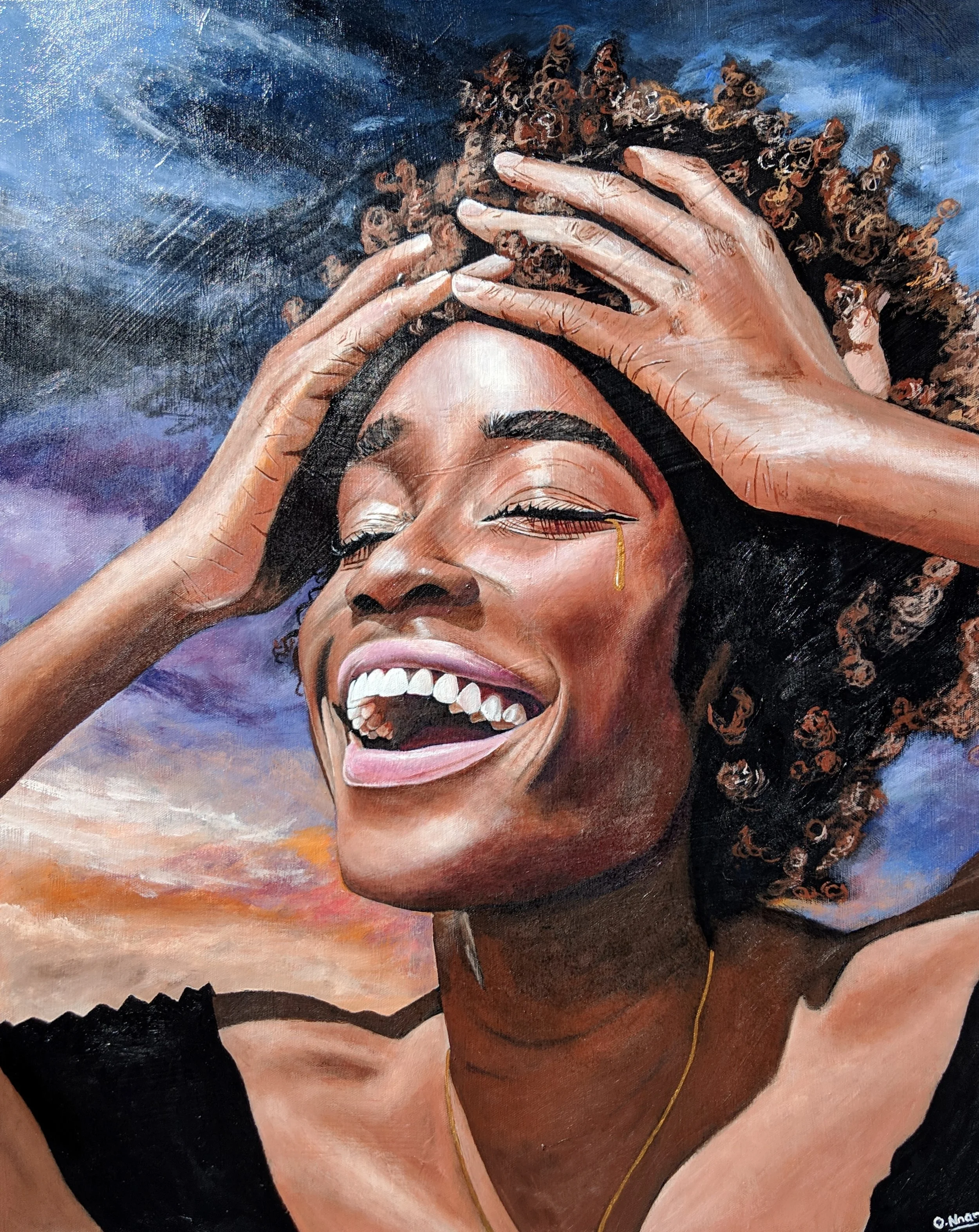 Anya Miri Olaedo (Tears of Gold) Print