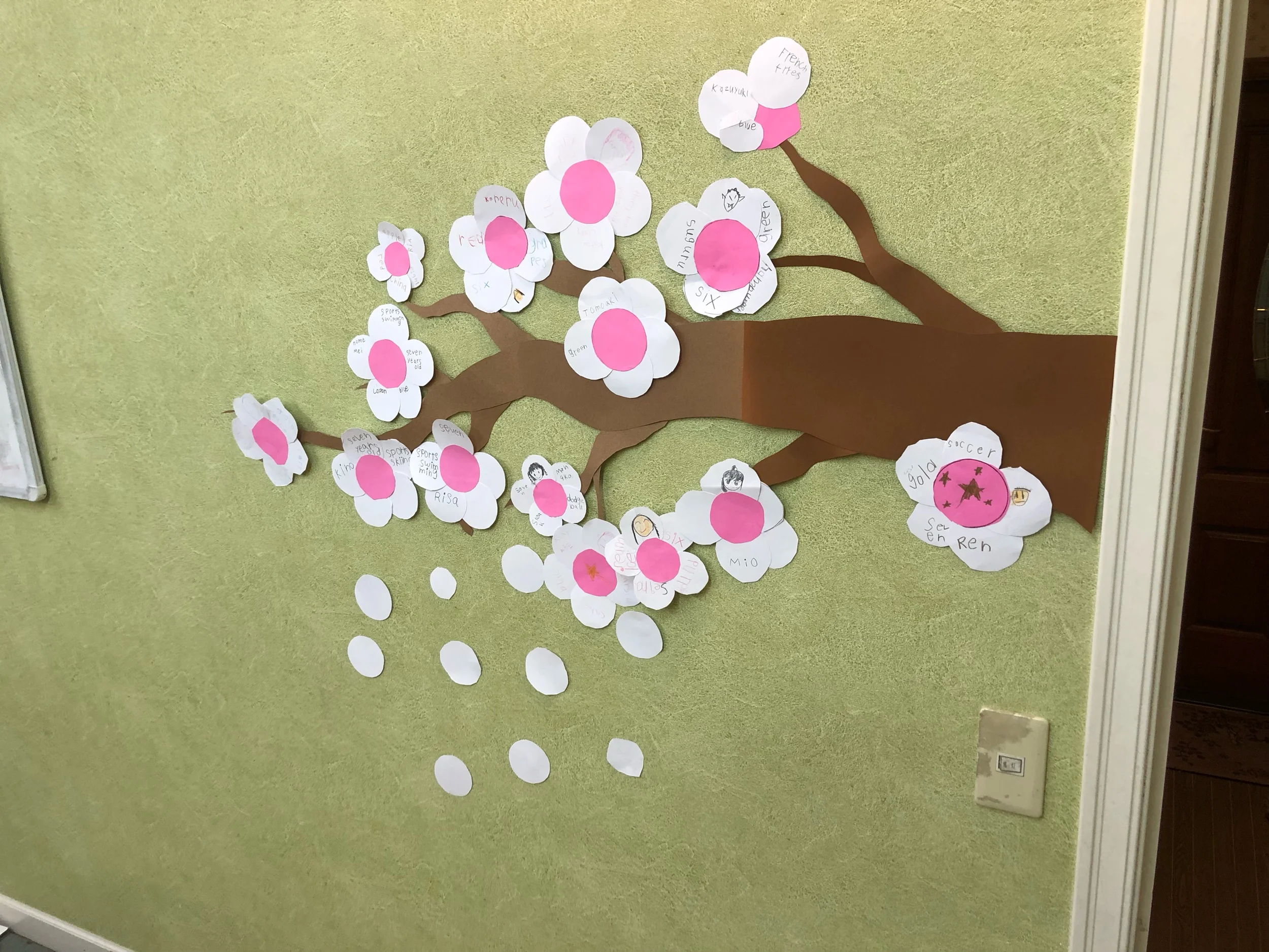 教室はもっときれいに!