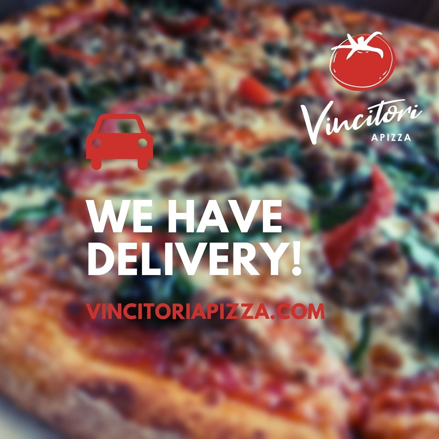 You don't even have to leave your couch tonight. We offer delivery with our partner @shorelinemenus!

Full menu available, including specials! Just visit our website VincitoriApizza.com and click the delivery option.

#ctdelivery #deliveryavailable #