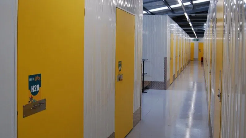 Secure storage rooms in Exeter