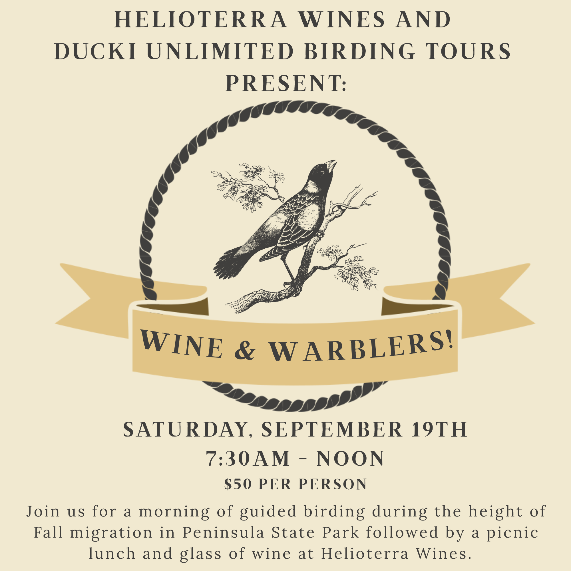 Wine and Warblers