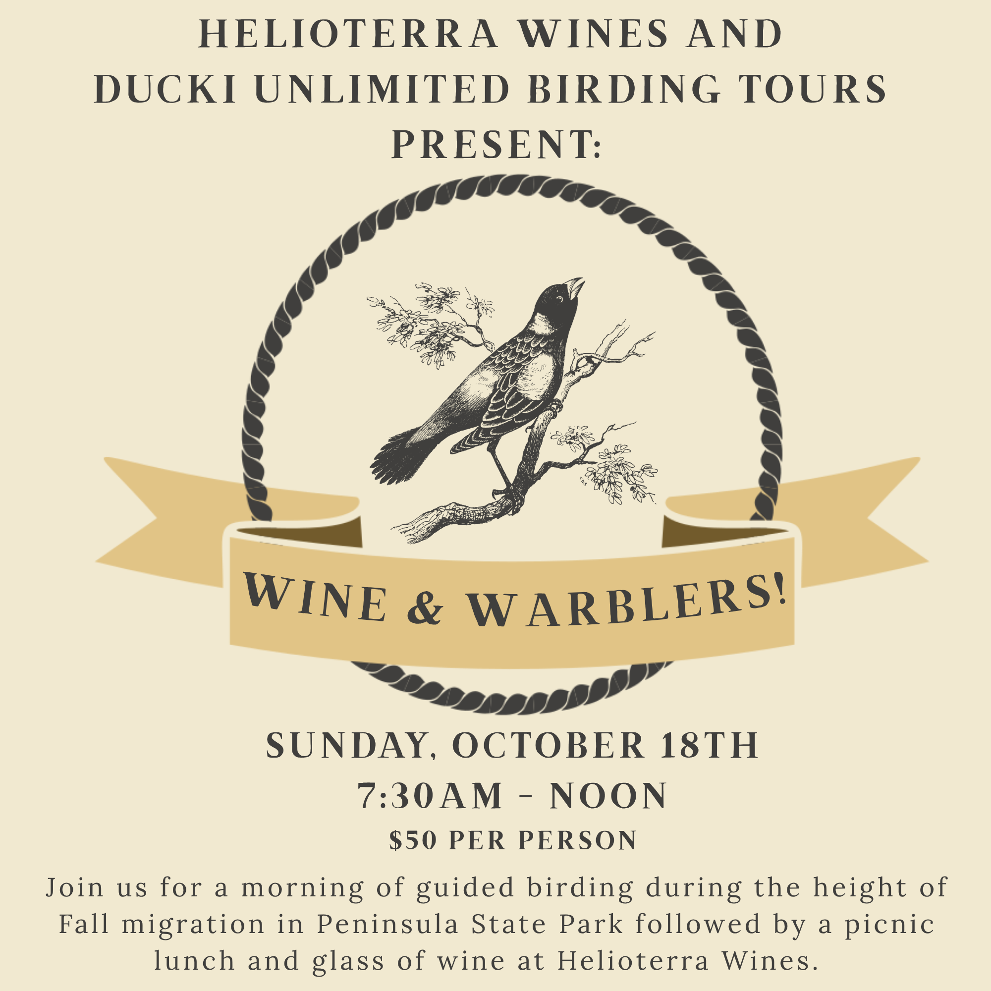 Wine and Warblers
