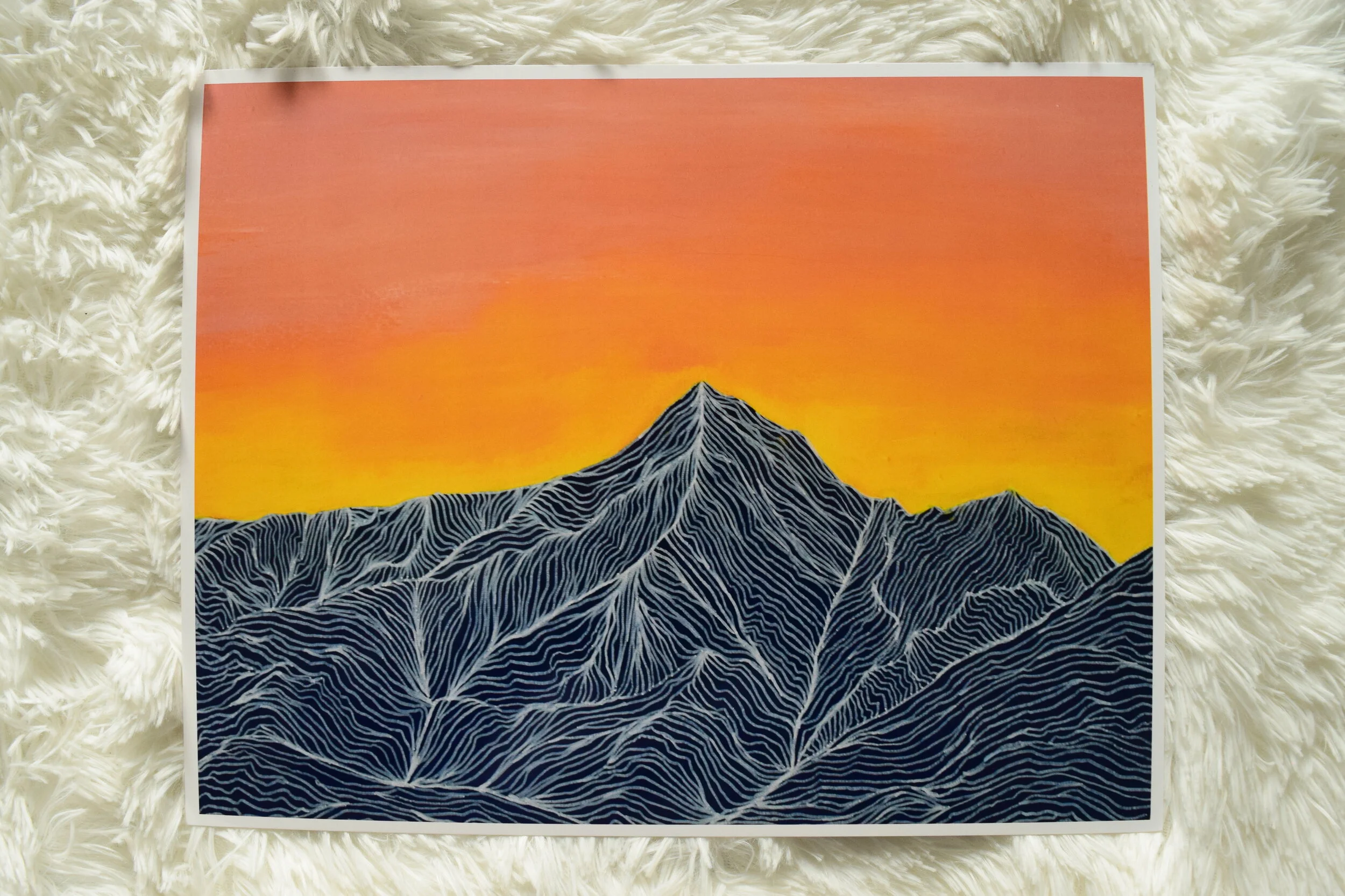 11x14" Mt. Elbert Print