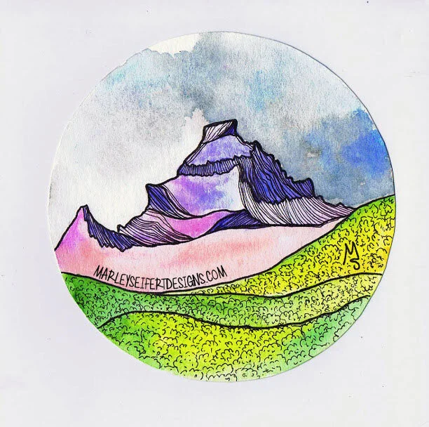 Uncompahgre 2" Circle Sticker 