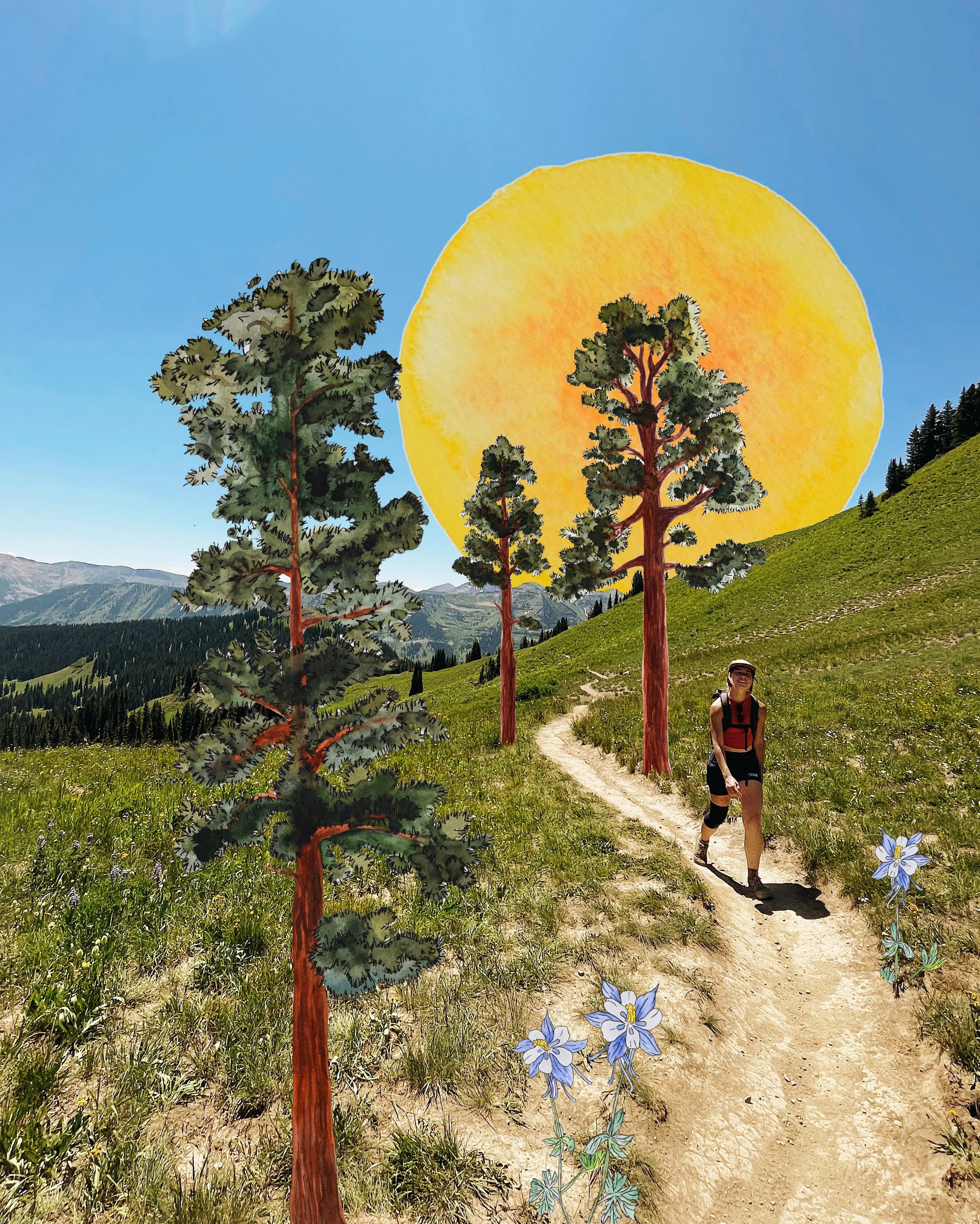 On the Trail. 