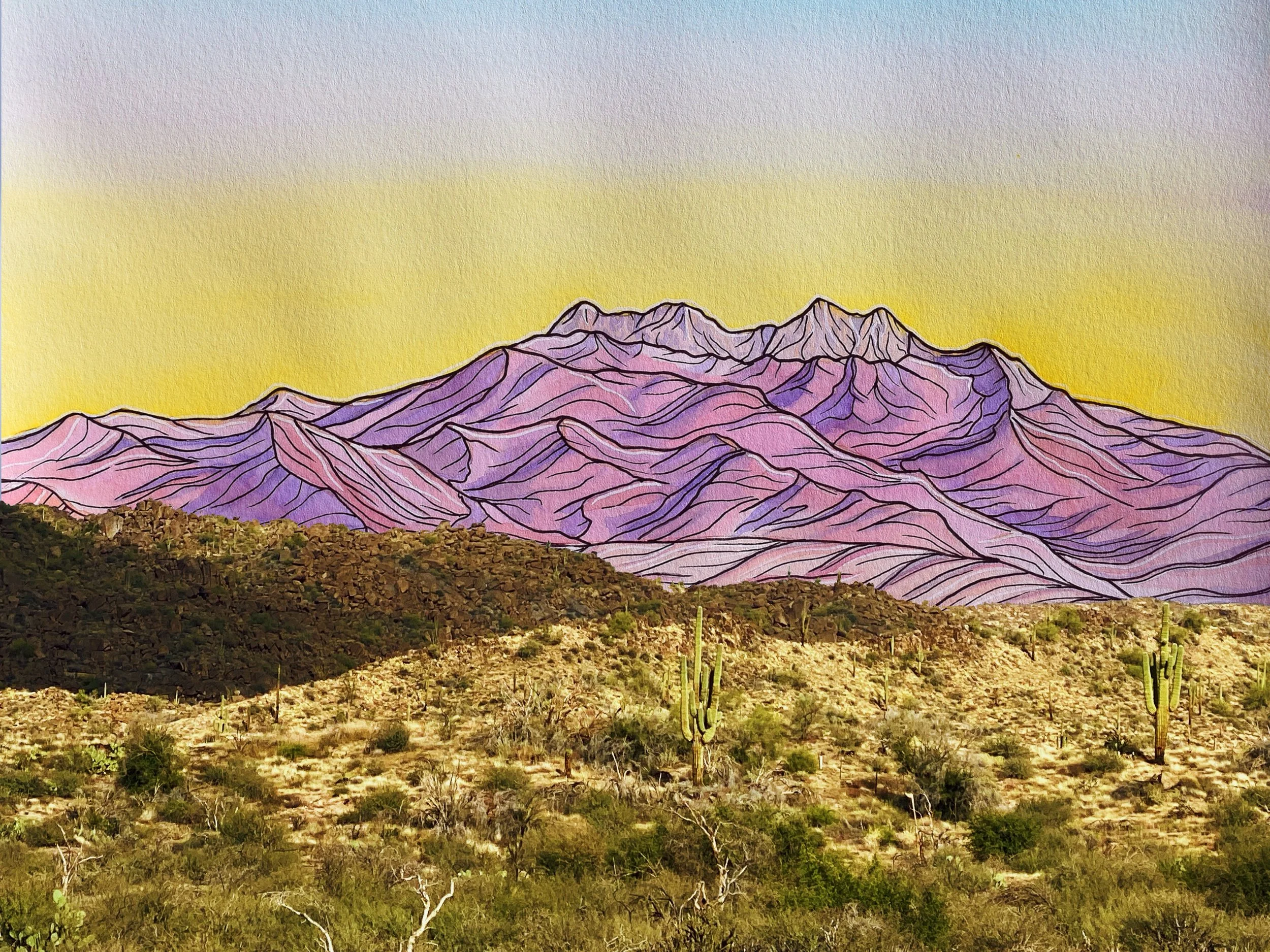 Mcdowell Mtns / AZ.