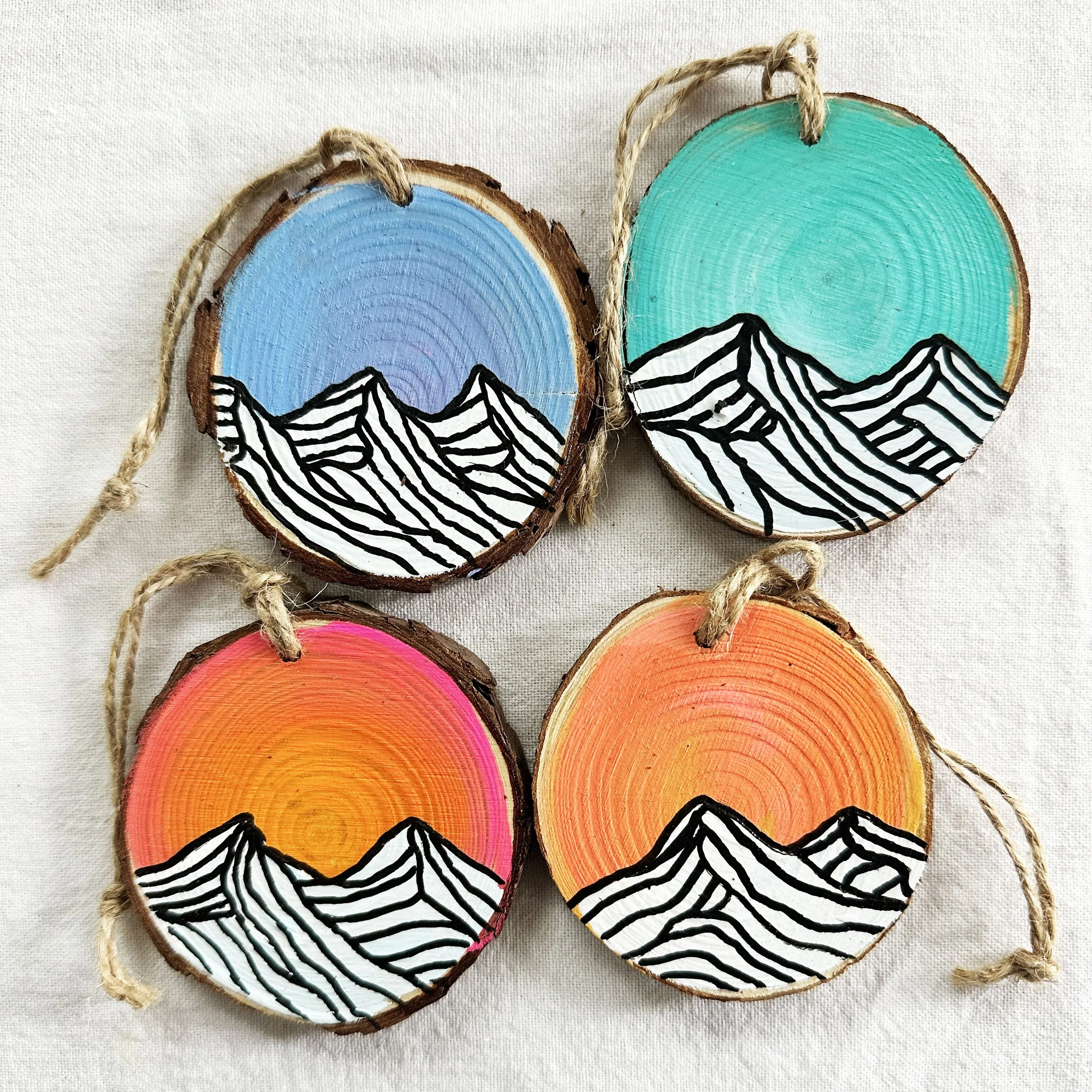 Wood Ornaments
