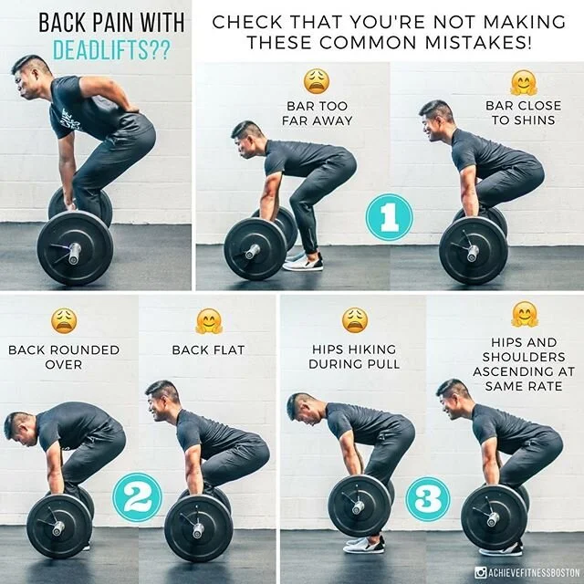 BACK PAIN DURING DEADLIFTS??
-
What’s up Achievers?! @jasonlpak here and today we’re talking about some ways to optimize your deadlift if you feel as though they’re causing you some discomfort while lifting. This post isn’t fo