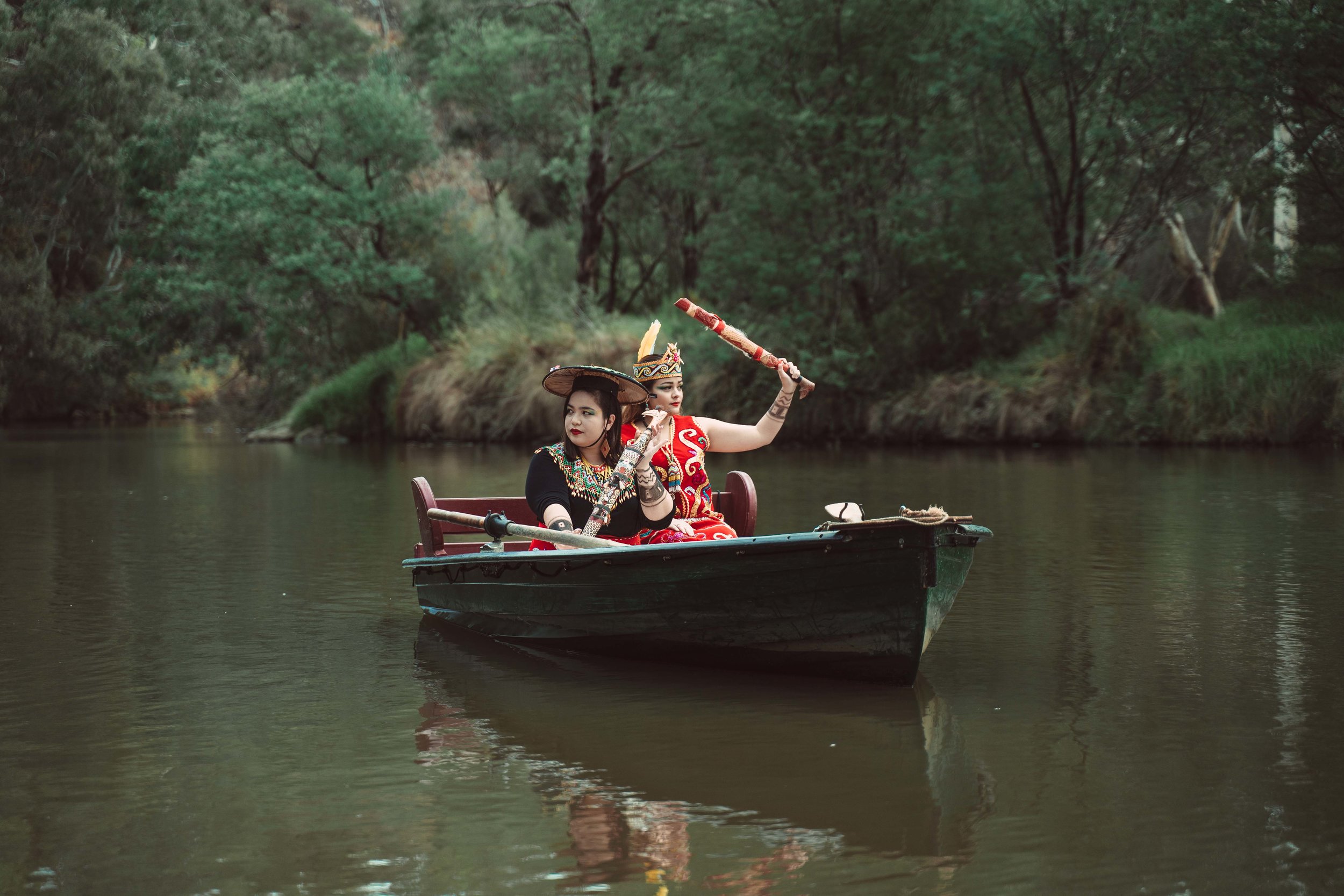 Kalimantan Shoot with Helena Wijaya