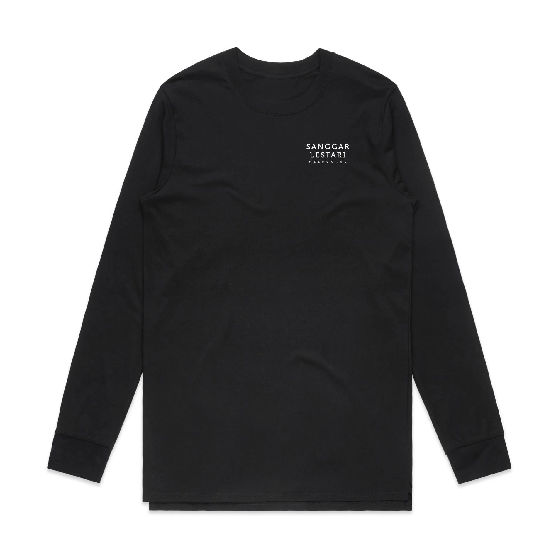 Long Sleeve Logo Tee - Black