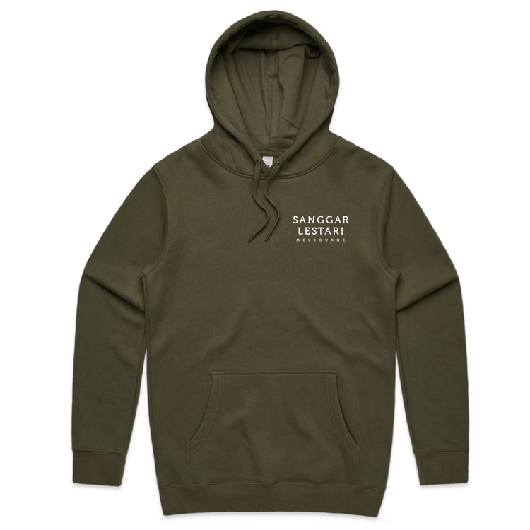 Logo Hoodie - Army Green