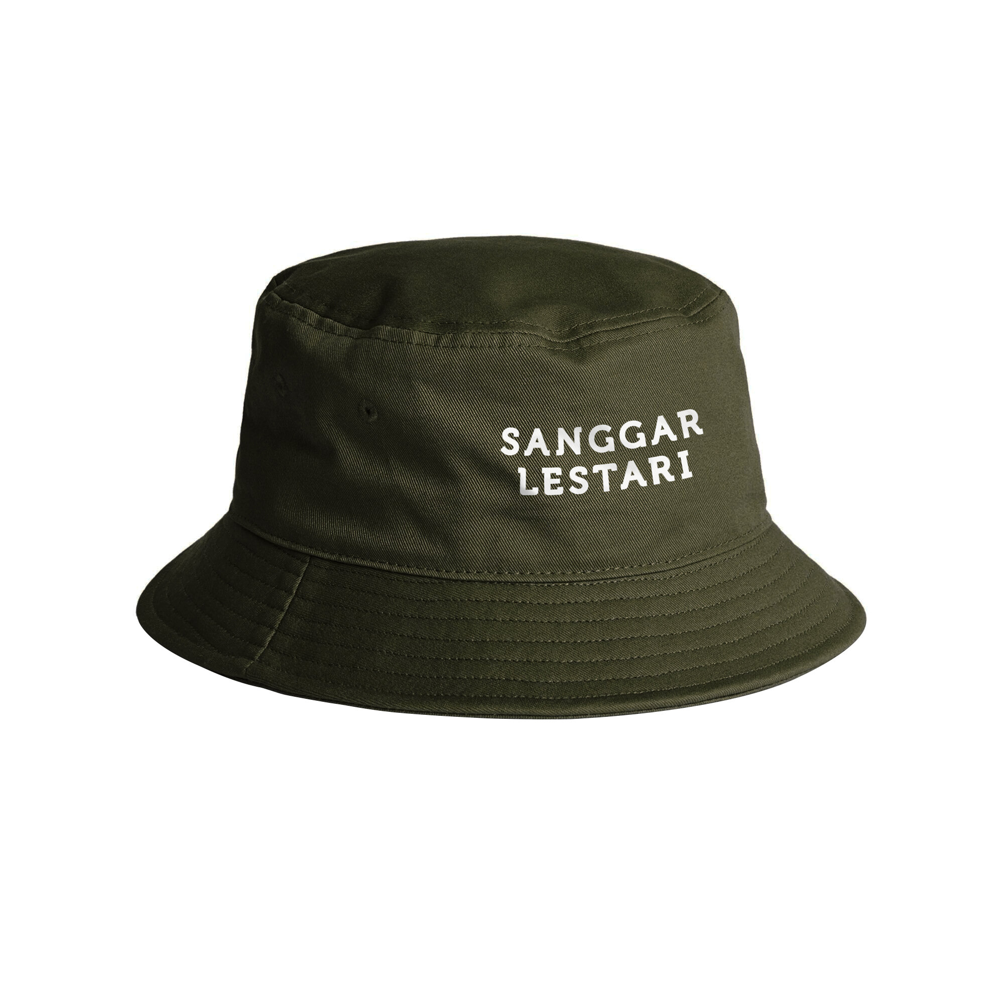 Logo Bucket Hat - Army Green