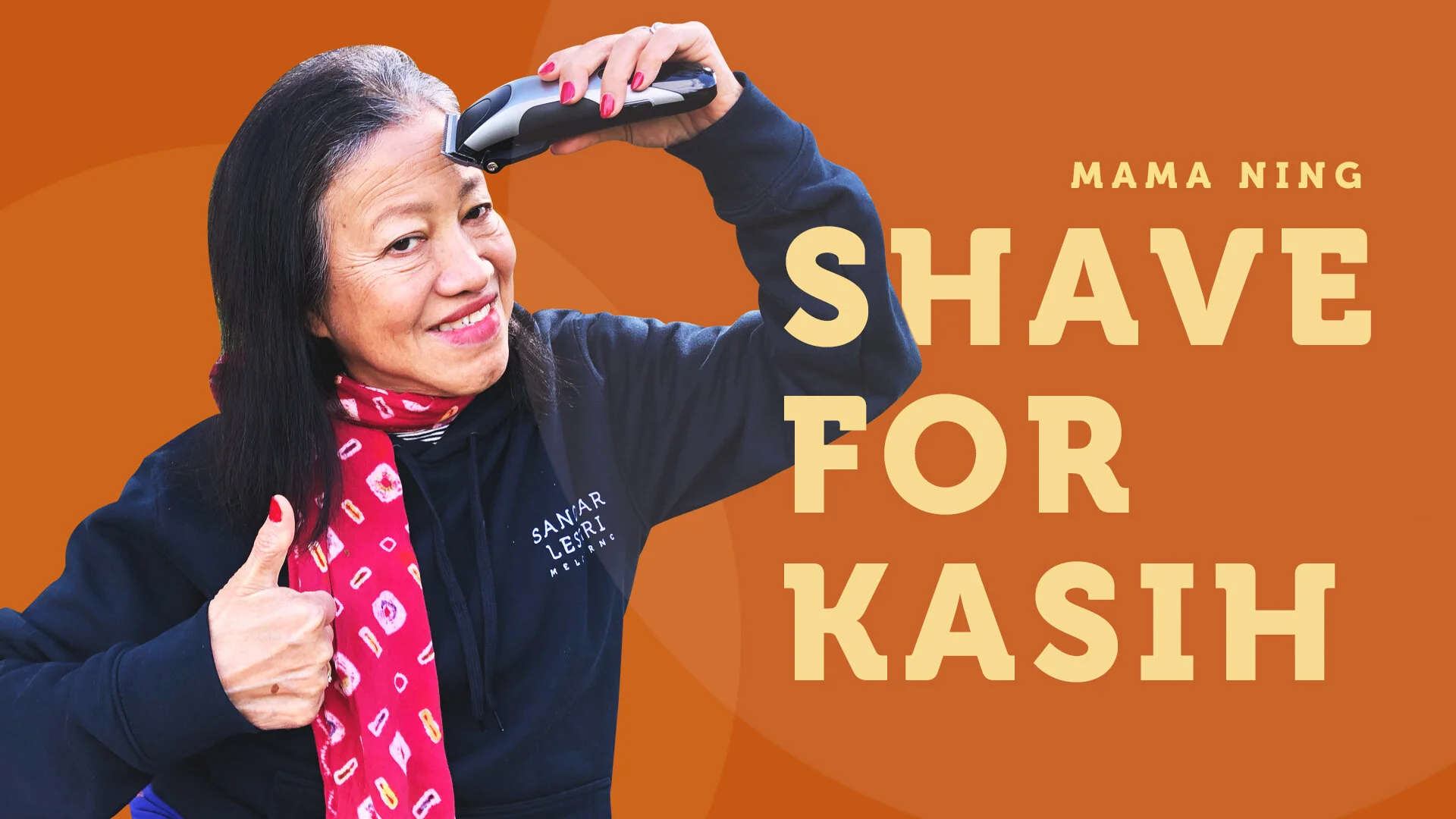 Mama Ning's Charity Shave