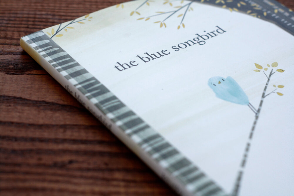 The blue songbird