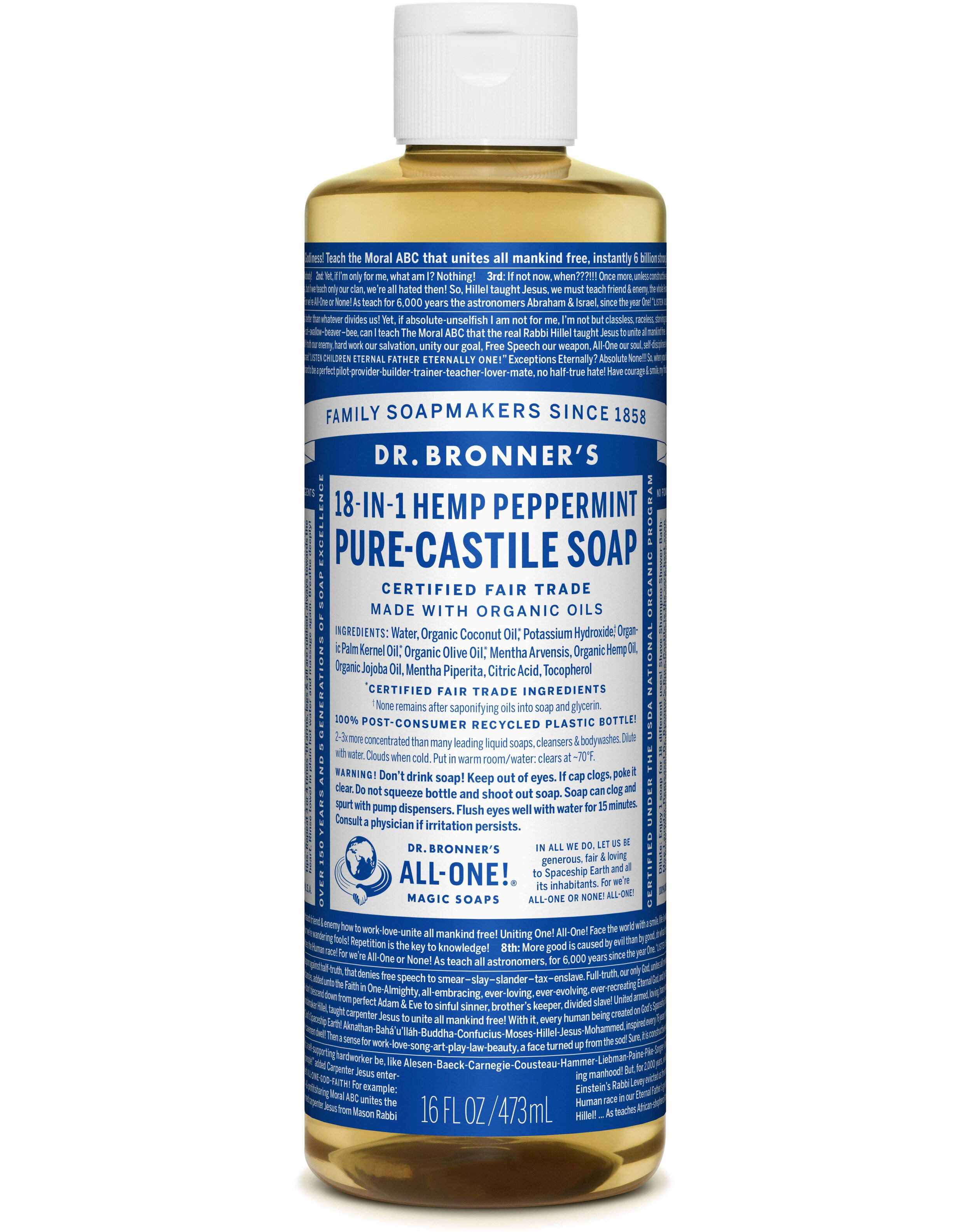 Dr. Bronners Liquid Castile Soap
